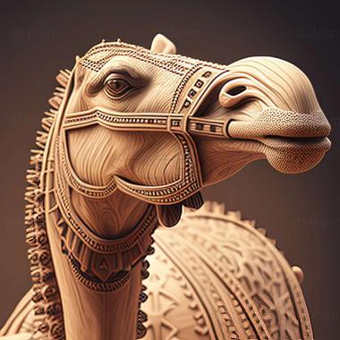3D model camel (STL)